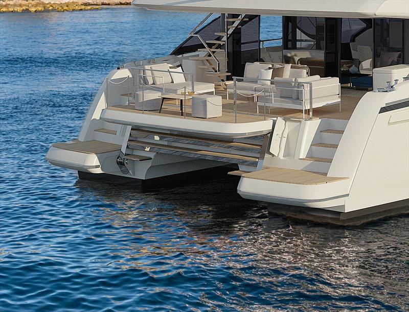 Prestige presents M8, the new M-Line flagship photo copyright Prestige Yachts taken at  and featuring the Power boat class