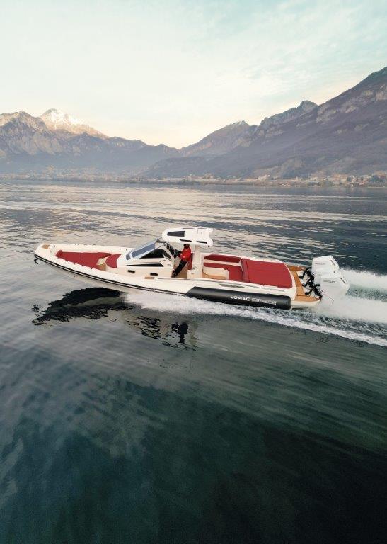 GranTurismo 12.0 - 350hp Mercury photo copyright Lomac taken at  and featuring the Power boat class