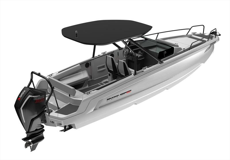 Brabus Shadow 300 in Quantum White - photo © Brabus Marine