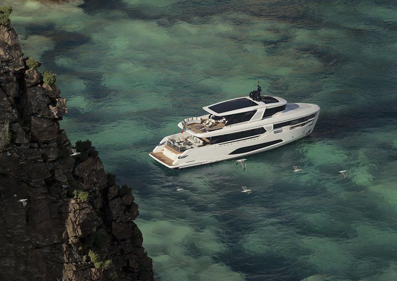 Ferretti Yachts Infynito 90 - photo © Ferretti Yachts