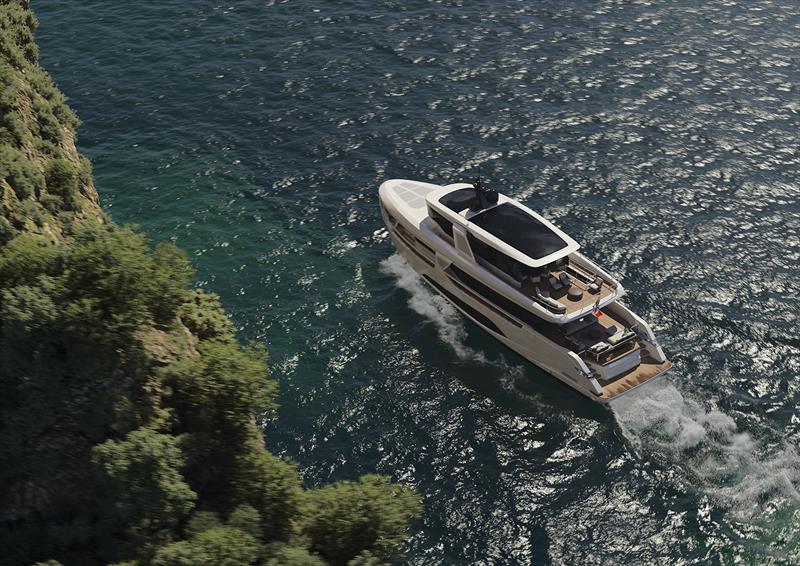 Ferretti Yachts Infynito 90 - photo © Ferretti Yachts