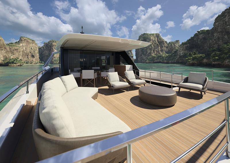Ferretti Yachts Infynito 90 - photo © Ferretti Yachts