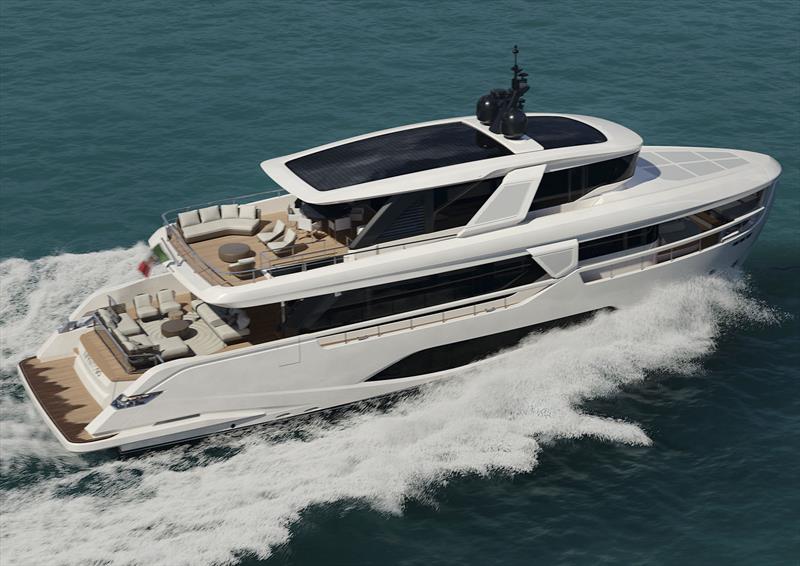 Ferretti Yachts Infynito 90 - photo © Ferretti Yachts