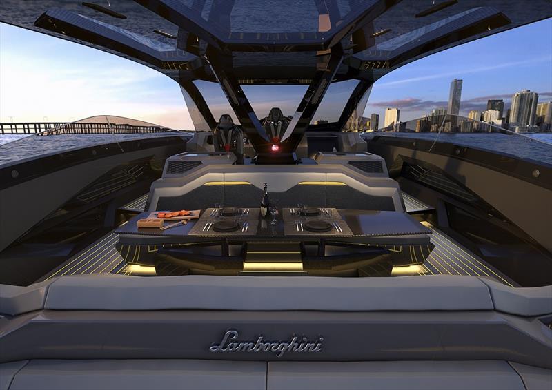 Tecnomar luxurious interior - photo © Lamborghini Dubai & Abu Dhabi