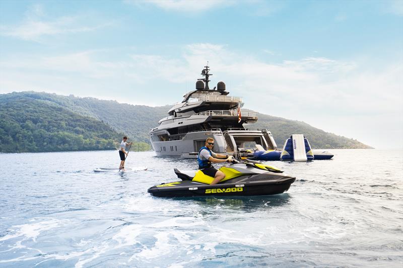 44.5m Sanlorenzo Pandion Pearl - photo © West Nautical