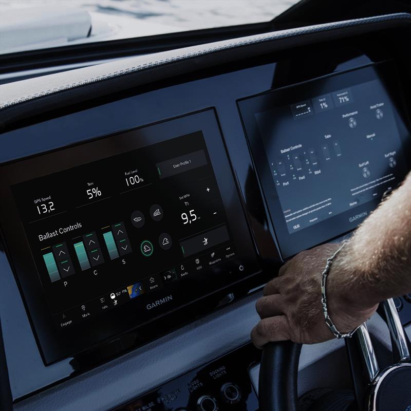 Watersports Control Display - photo © Volvo Penta
