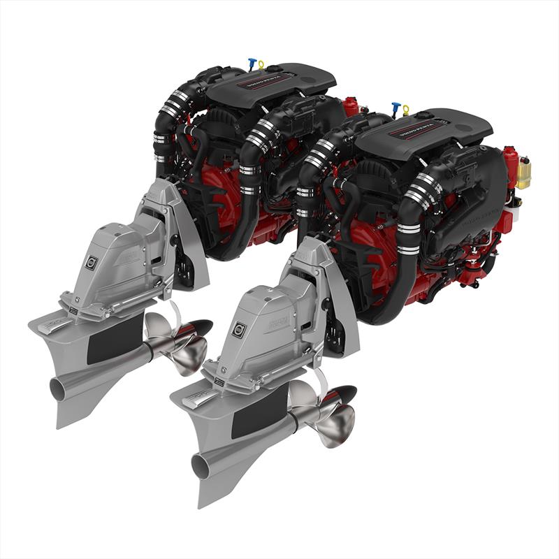 Twin Volvo Penta Forward Drive - photo © Volvo Penta