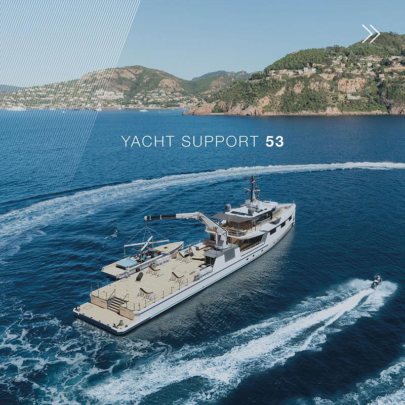 Damen Yachting at DIBS presenting the Yacht Support 53 - photo © Damen Yachting