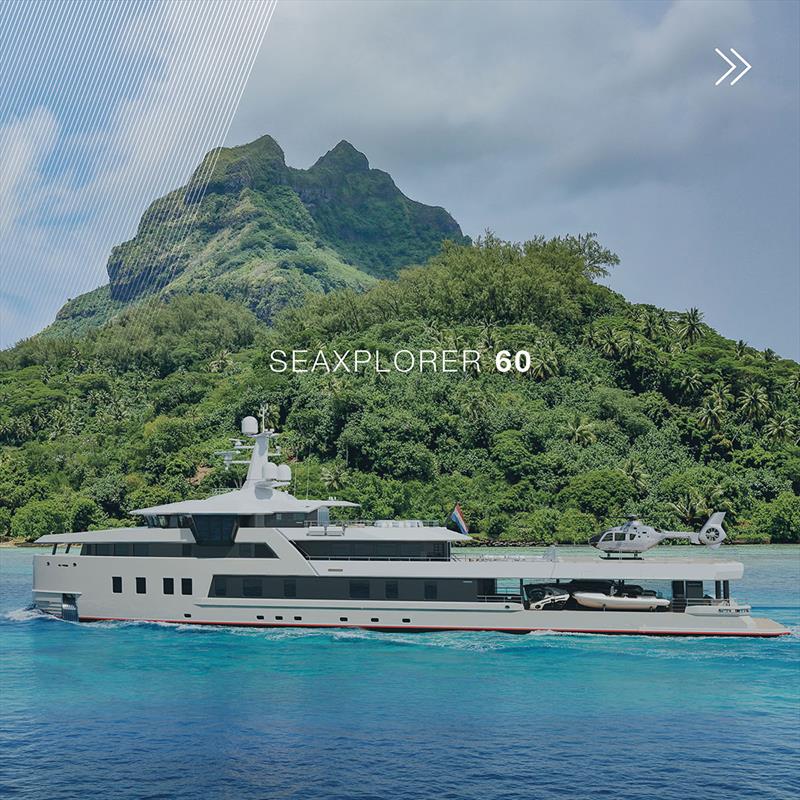 Damen Yachting at DIBS presenting the SeaXplorer 60 - photo © Damen Yachting