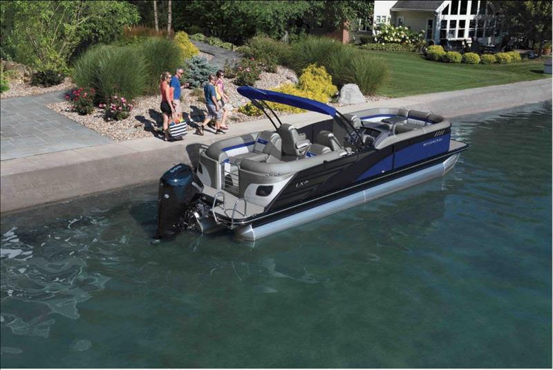 Bennington LX Sport photo copyright Bennington taken at  and featuring the Power boat class