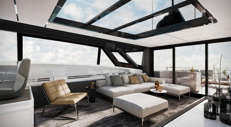 Ferretti Yachts 1000 Skydeck - photo © Ferretti Yachts