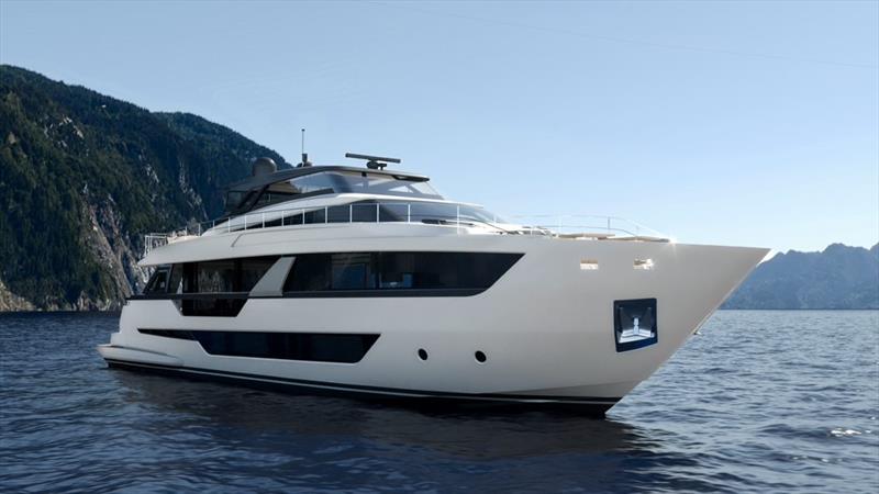 Ferretti Yachts 1000 Skydeck - photo © Ferretti Yachts