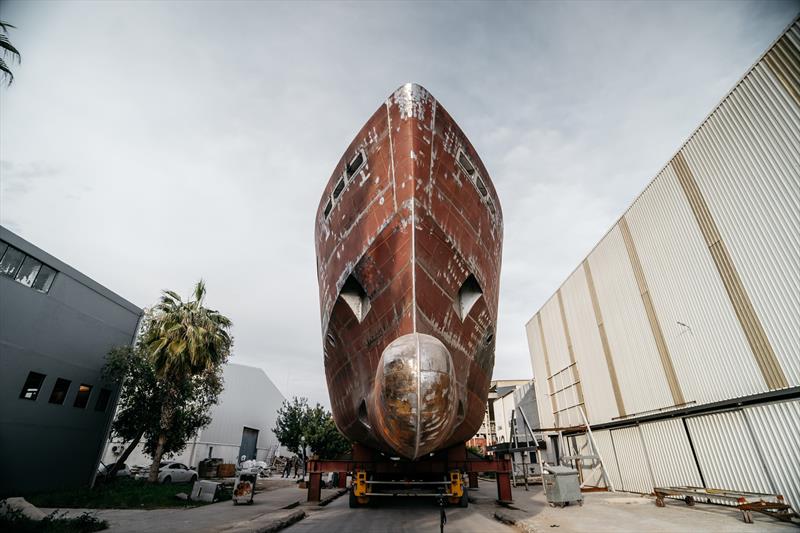 Second B145 explorer yacht construction update - photo © Bering Yachts