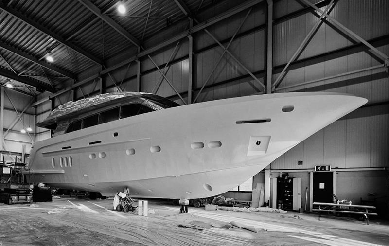 21.27 metre Project Micamo - photo © Van der Valk Shipyard