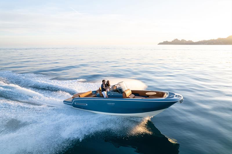 Capoforte SX280i Collezione photo copyright Capoforte taken at  and featuring the Power boat class
