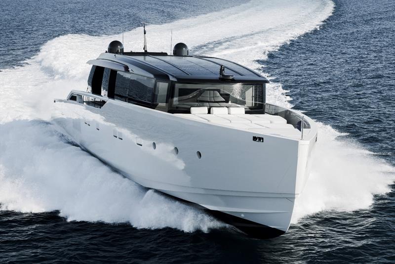 Sanlorenzo SP110 Almax photo copyright Guillaume Plisson taken at  and featuring the Power boat class