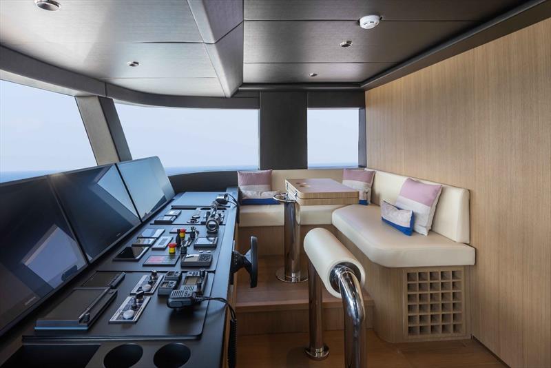 Majesty 111 Superyacht - Wheelhouse - photo © Gulf Craft