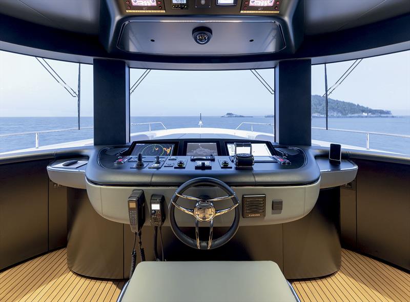 Benetti Oasis 34M - Wheelhouse photo copyright Benetti Yachts taken at  and featuring the Power boat class