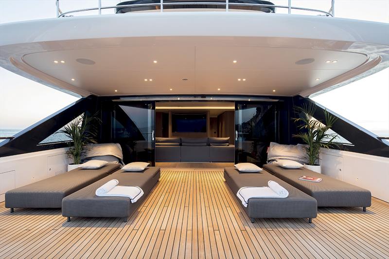 Benetti Oasis 34M - Upper deck - photo © Benetti Yachts