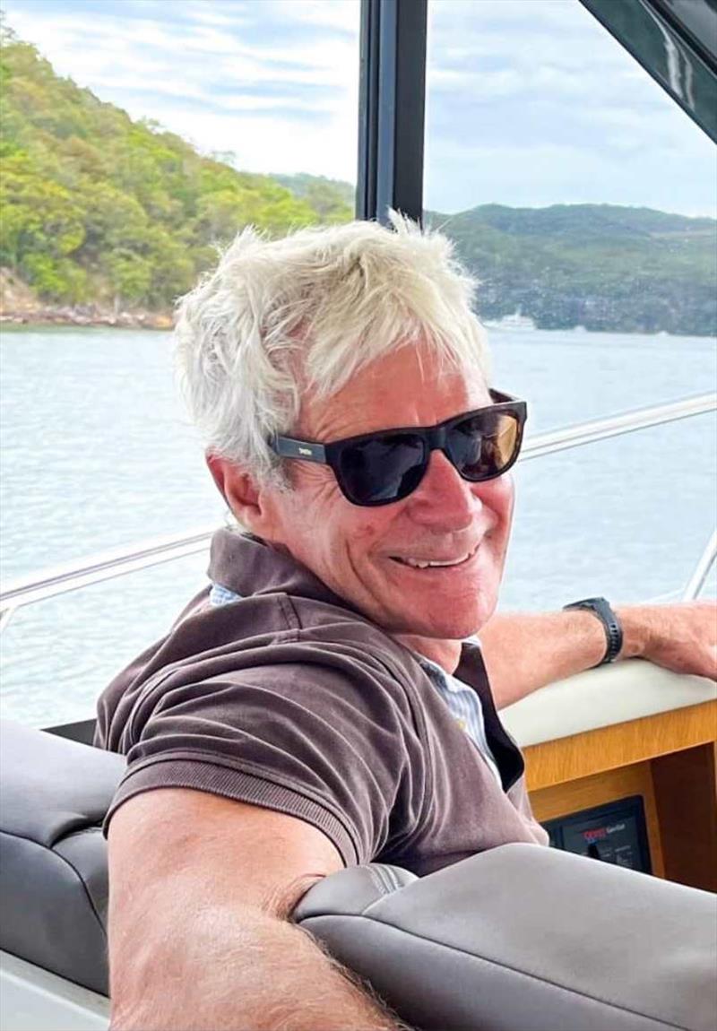 Grant has embraced the Riviera life with full gusto photo copyright Riviera Australia taken at  and featuring the Power boat class