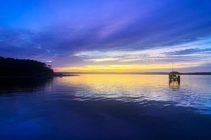Tuleen Island, near South Stradbroke in a protected area of Moreton Bay, is a perfect sunset location - photo © Riviera Australia