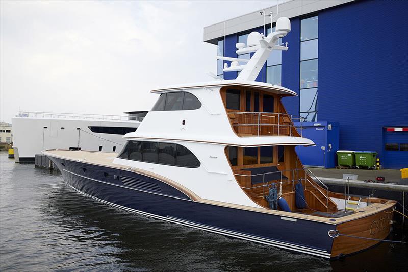 The 26.60-metre sportfisher Catch - photo © Feadship