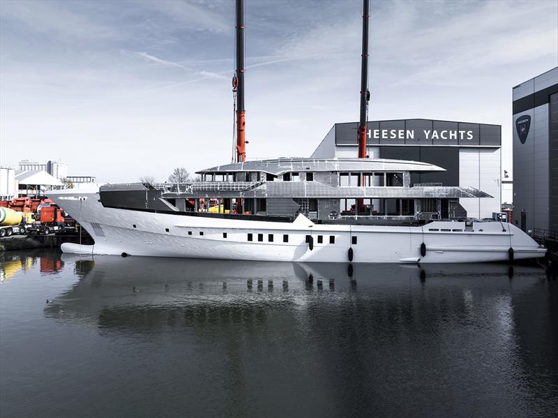 YN 20555 Project Serena photo copyright Ruben Griffioen / Heesen Yachts taken at  and featuring the Power boat class