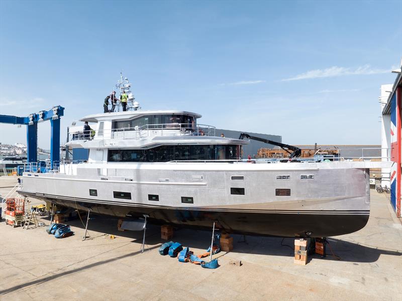 Arksen 85 launch - Project Pelagos - photo © Arksen