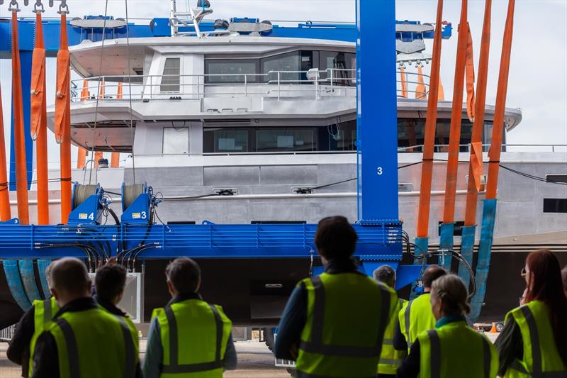 Arksen 85 launch - Project Pelagos - photo © Arksen