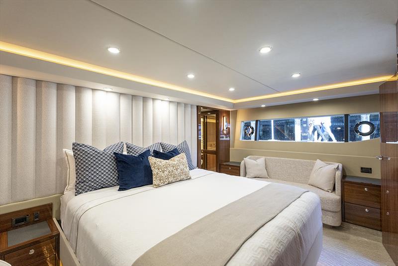 Master Stateroom - Maritimo S75 Sedan Motor Yacht photo copyright Maritimo taken at  and featuring the Power boat class