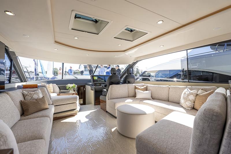 Main Saloon - Maritimo S75 Sedan Motor Yacht - photo © Maritimo