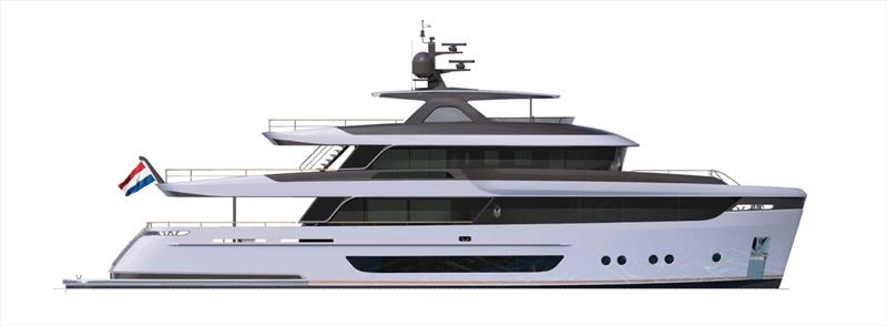 Project Samba - photo © Van der Valk Shipyard