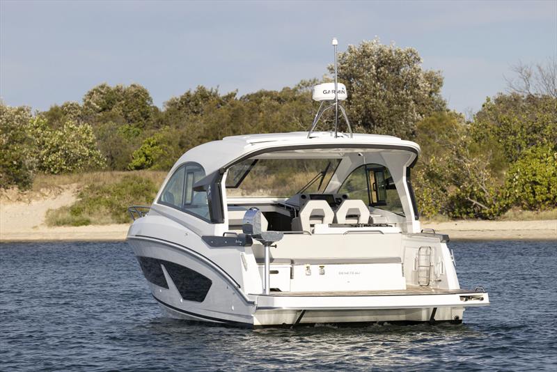 Stylish, and full of amenity, with a huge swim platform that just adds to it all - Beneteau Gran Turismo 32 - photo © John Curnow