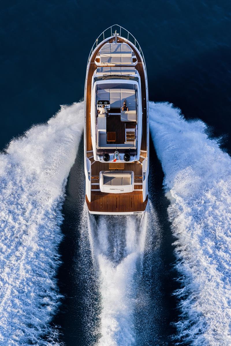 Ferretti Yachts 580 - photo © Ferretti Yachts