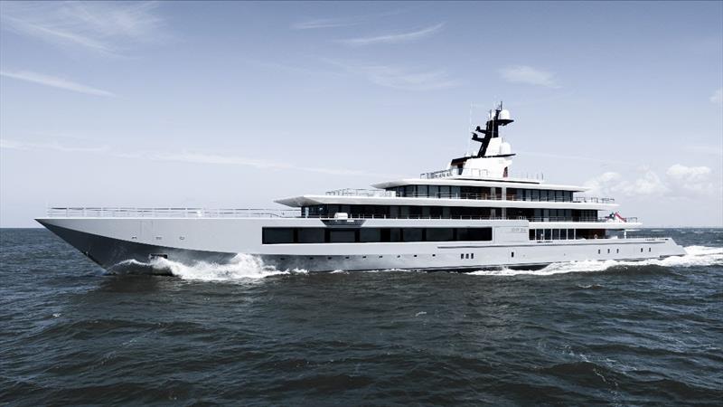 109-meter motoryacht Seven Seas photo copyright Oceanco taken at  and featuring the Power boat class