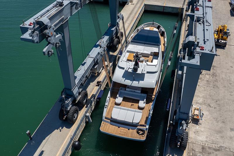 Sold EXTRA X86 Fast Mini K, refitted and renamed M/Y Soney - photo © Extra Yachts