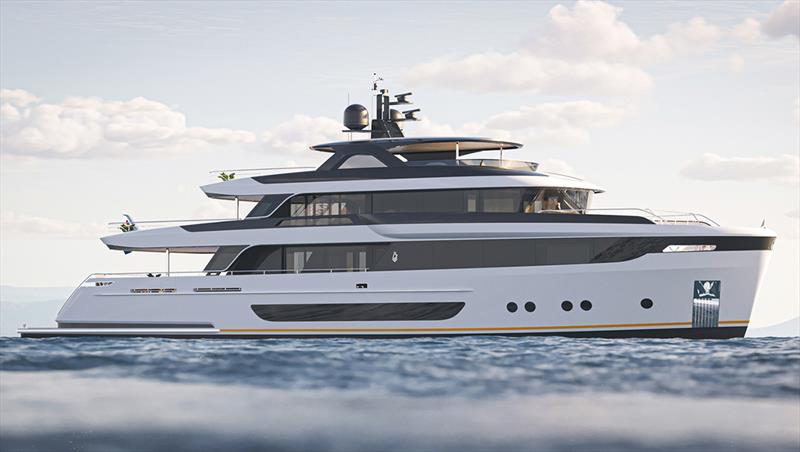 35m Van de Valk superyacht Project Samba - photo © Sand People