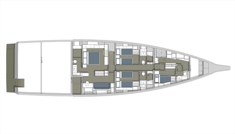 Arksen 85 - Standard lower deck photo copyright Arksen taken at  and featuring the Power boat class