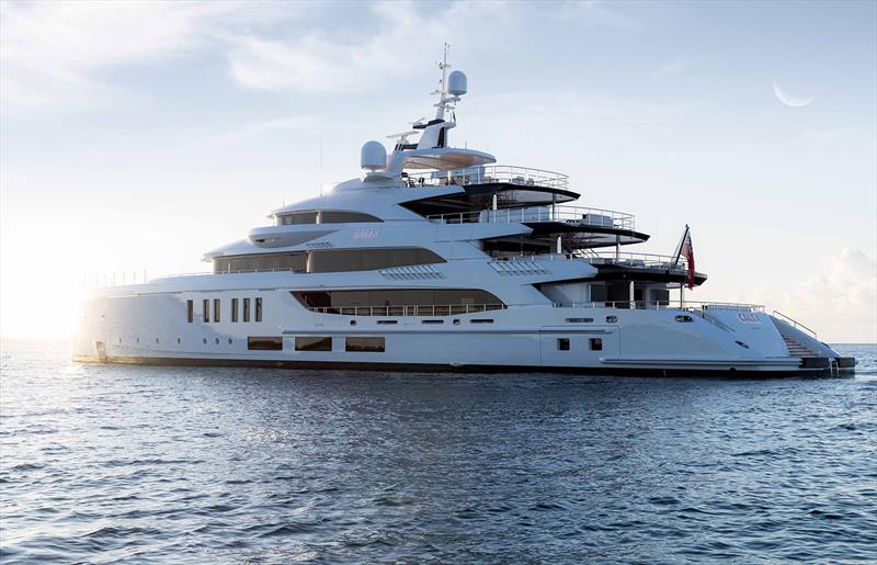 Benetti M/Y Calex - photo © Jeff Brown