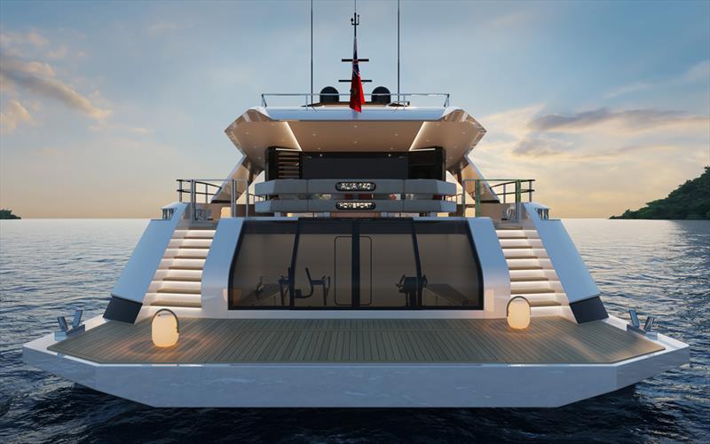 Alia 42m - photo © Alia Yachts