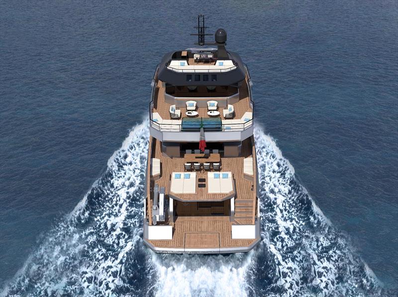 Project XPD120 photo copyright Antonini Navi taken at  and featuring the Power boat class
