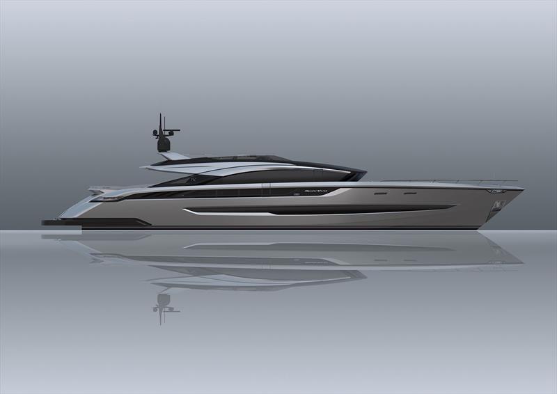 ISA Sportivo 120 side  - photo © ISA Yachts