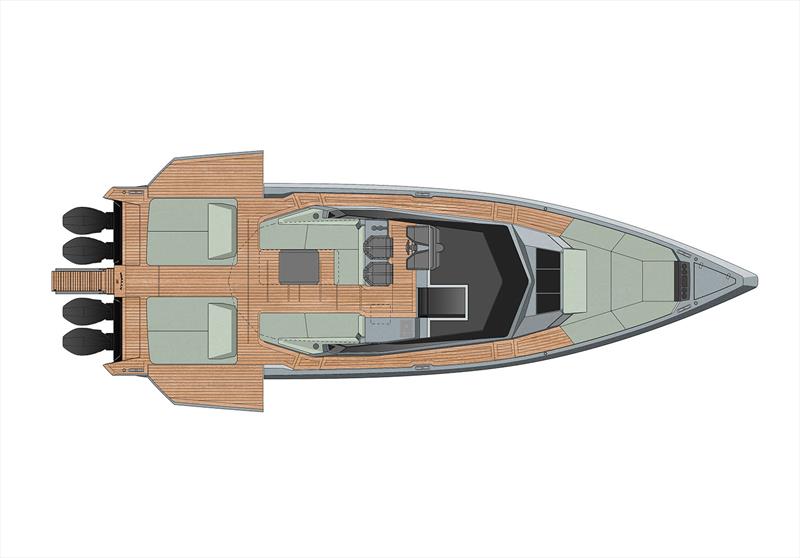 wallypower50X main deck - photo © Wally Yachts