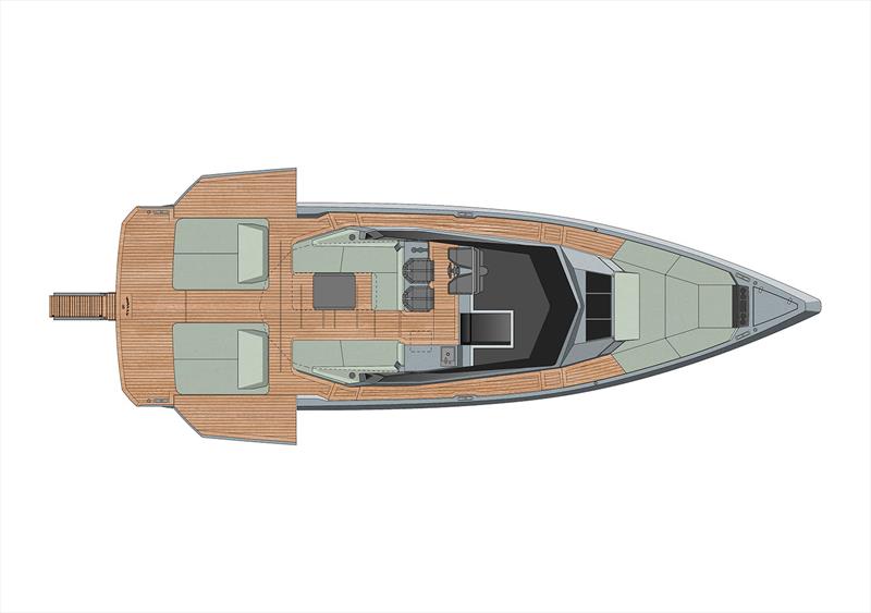 wallypower50 main deck - photo © Wally Yachts