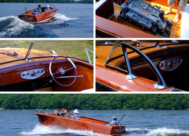 Come From Away in Lynn's yard before Bruce hauled her away photo copyright Brooklin Boat Yard taken at  and featuring the Power boat class