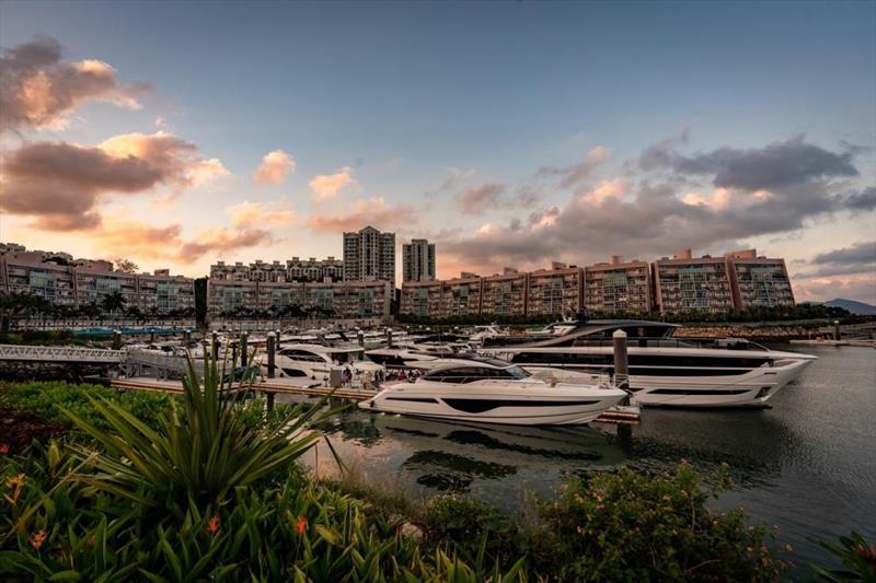 Magic Hour at Lantau Yacht Club photo copyright Felicia Leung taken at Lantau Yacht Club and featuring the Power boat class