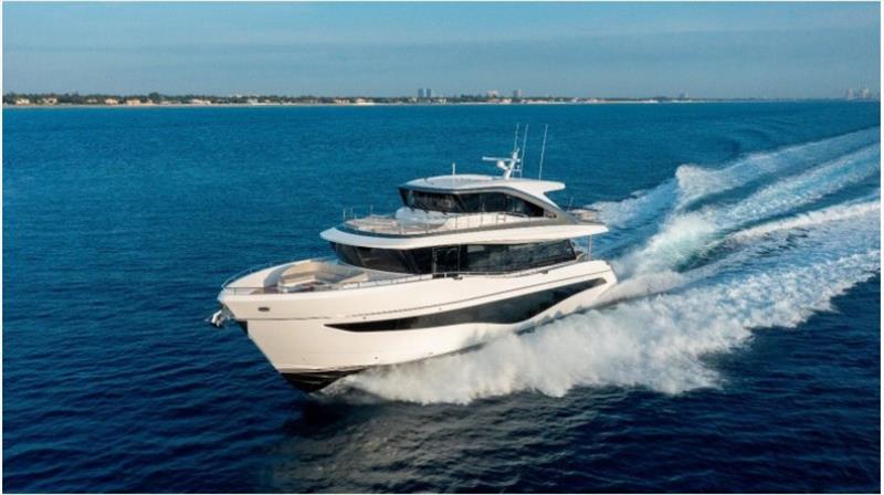 Princess X80 - photo © Princess Yachts
