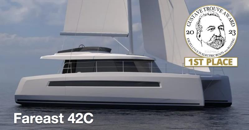 Fareast 42C Elec Sail photo copyright Fareast Boats taken at  and featuring the Power boat class
