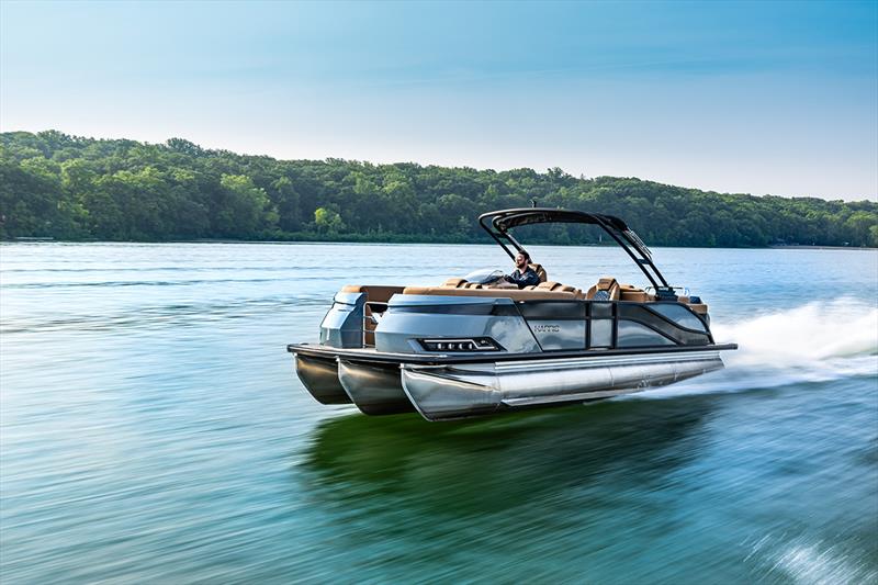 Harris Boats new pontoon platform technology - photo © Harris Boats