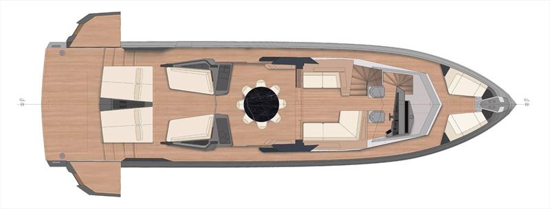 wallywhy100 main deck - photo © Wally Yachts